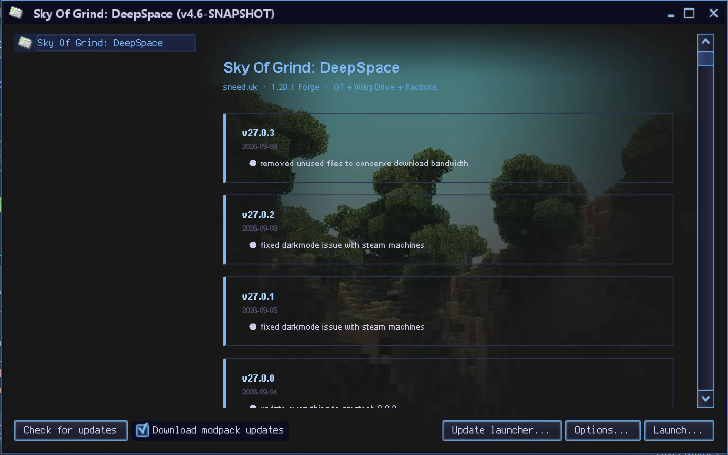 MultiMC/Prism screenshot